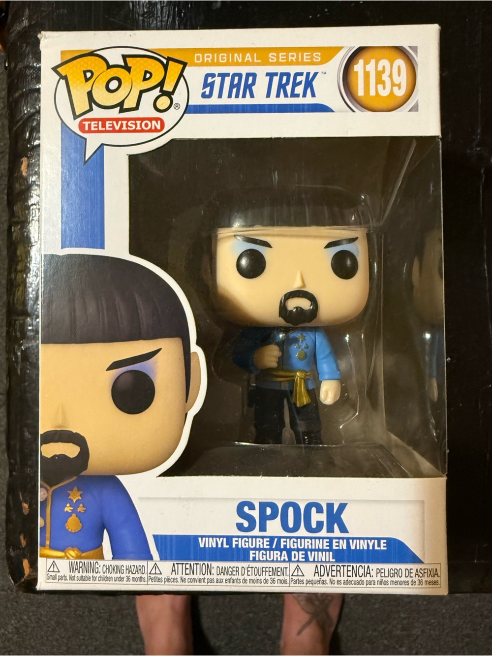Funko Spock Pop! Vinyl Figure - Blue, Black